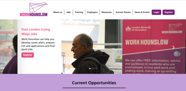 New Work Hounslow Website