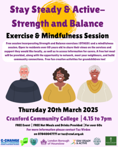 Stay Steady and Active