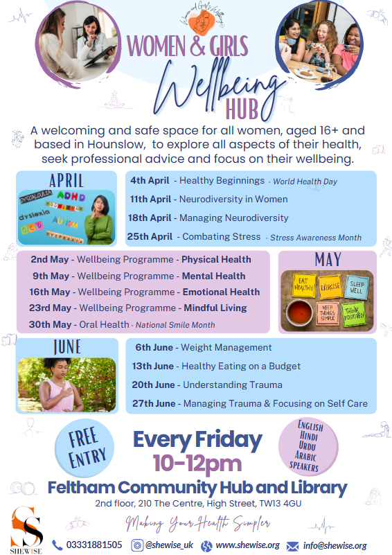 Women & Girls Wellbeing Hub