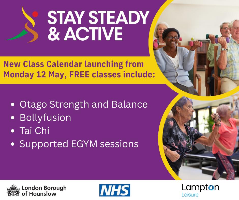 New class calendar for Stay Steady