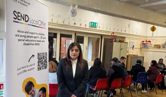 Councillor Chaudhary at the SEND Surgery