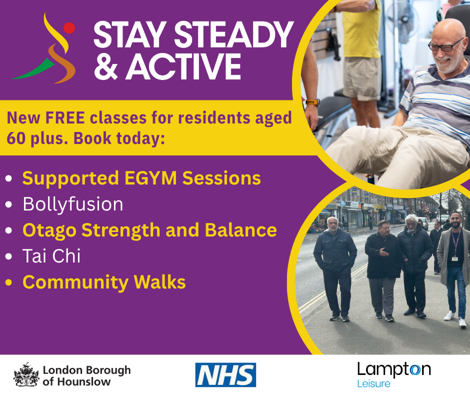 Stay Steady and Active