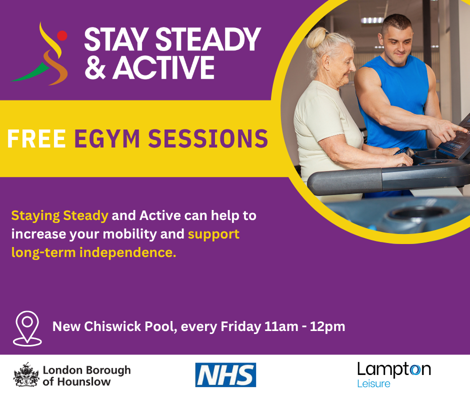 Stay steady and active egym