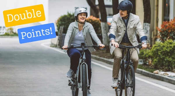 National Bike Week double points