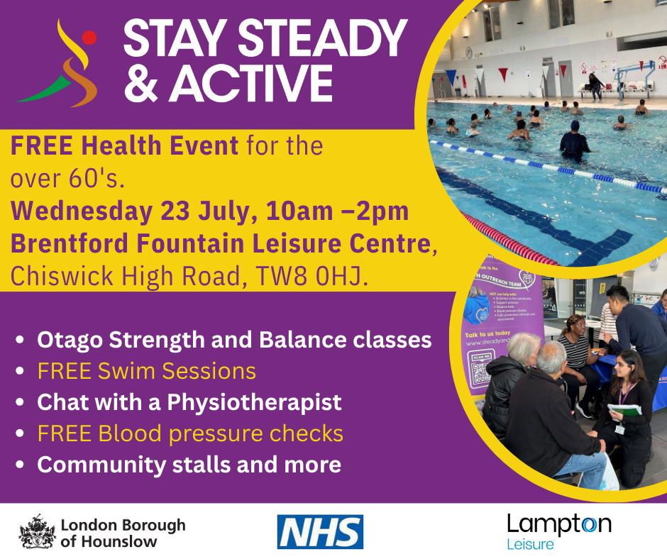Stay steady and active 23 July