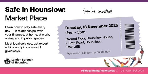 Adult safeguarding week infographic