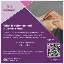 volunteering session in Nov