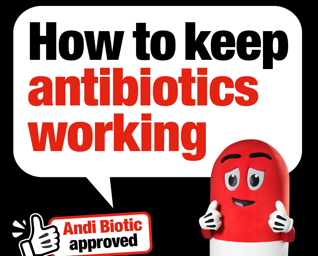 Keep antibiotics working