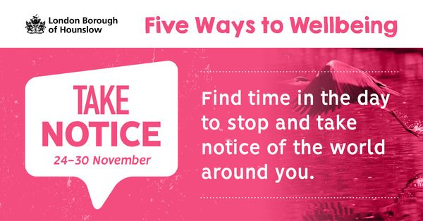 Five ways take notice