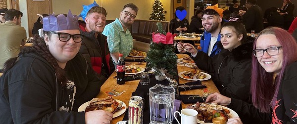 Care experienced young people christmas