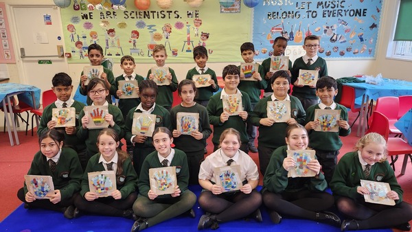 Mosaic making in half-term