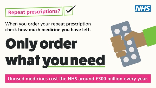 Prescription only order what you need