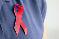 Photo of HIV ribbon