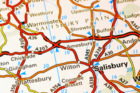 Map of Salisbury