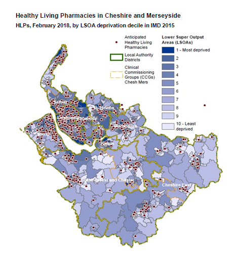 BHF map