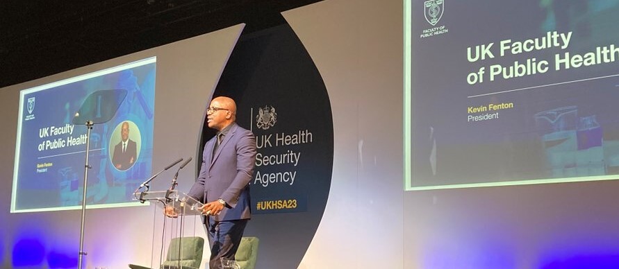 Kevin Fenton at UKHSA Conference