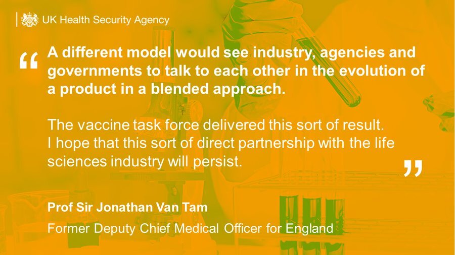 JVT quote card on life sciences