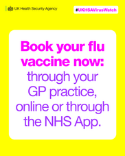 Book flu vaccine now