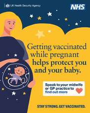getting pregnant whilst vaccinated helps protect you and your baby asset