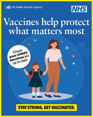 Childhood vaccinations image