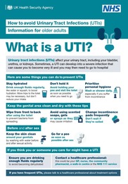 UKHSA UTI awareness poster