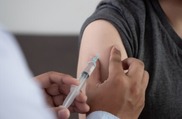 image of vaccine in arm 