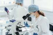 photo of woman in lab