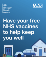front of leaflet