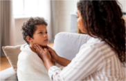 Child unwell with mother