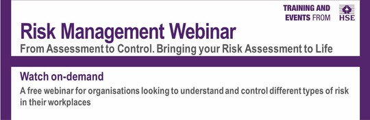 Risk Management Banner on-demand