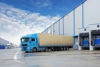 HGV reversing into site