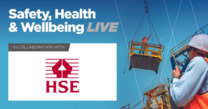 Safety, Health and Wellbeing Live with HSE Banner