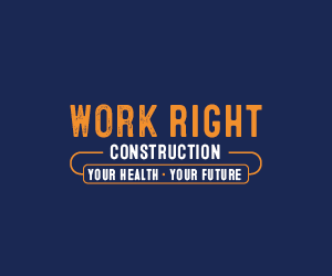 Work Right: Construction logo