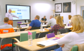 Delegates attening training course at HSE Science and Research Centre 