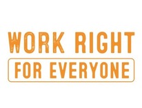 'Work Right for everyone' campaign logo