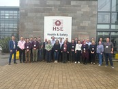 The Cadent team pictured outside HSE's Science and Research Centre in 2024