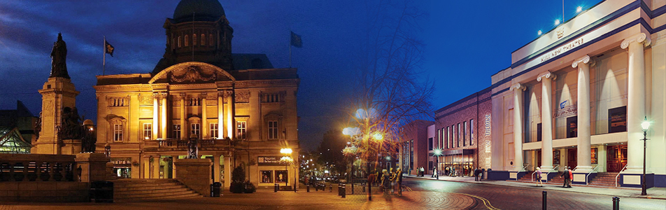 Hull Theatres and Halls Banner