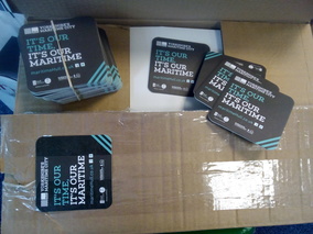 Picture showing Hull Yorkshire's Maritime City beermats