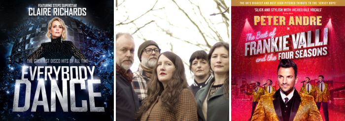 Claire Richards, the Unthanks, Peter Andre