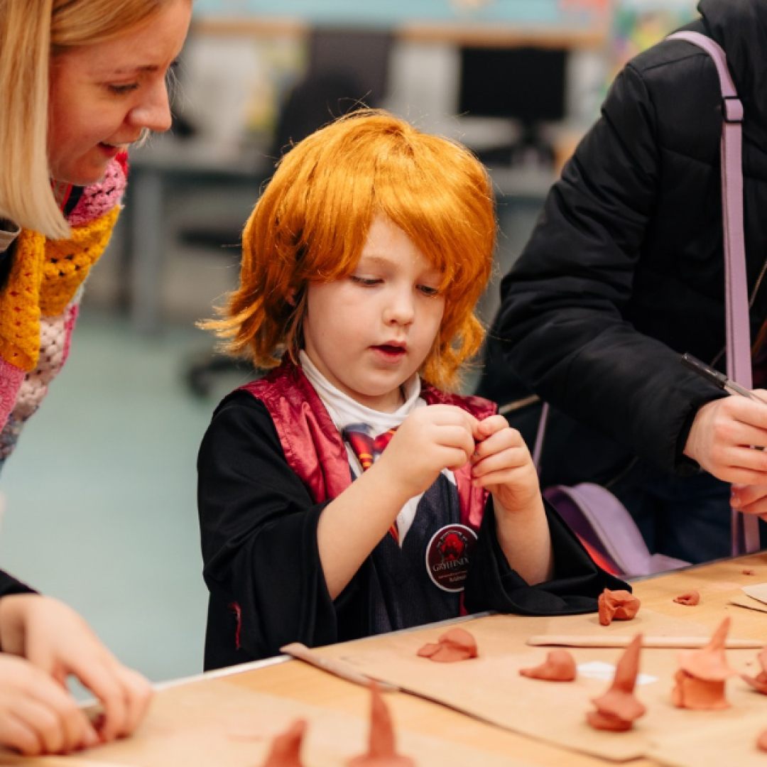 clay modelling half term events
