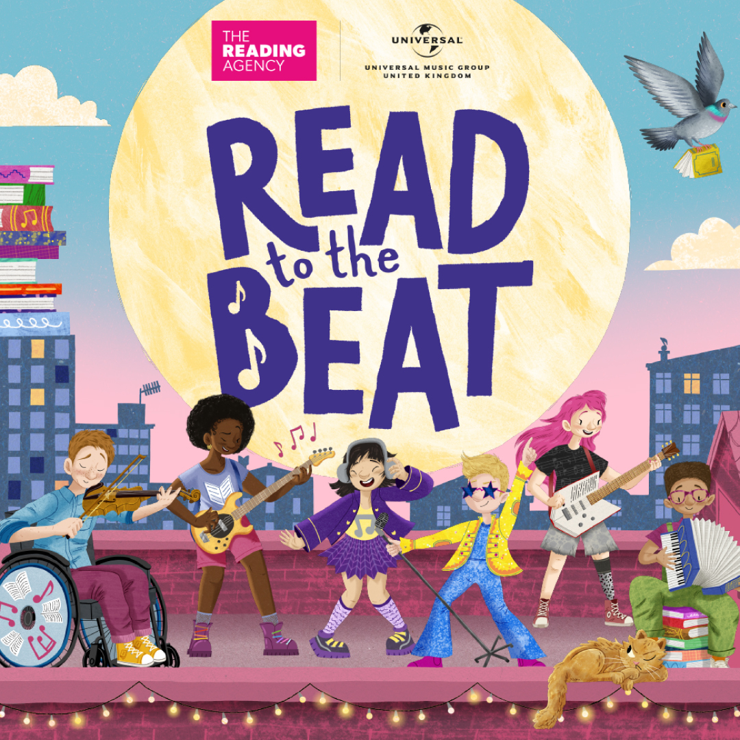 summer reading challenge - read to the beat