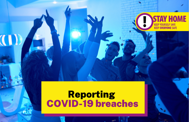 Reporting COVID-19 breaches