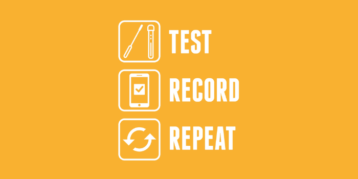 Test, record, repeat