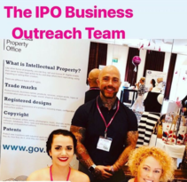 Intellectual Property Office business outreach team photograph