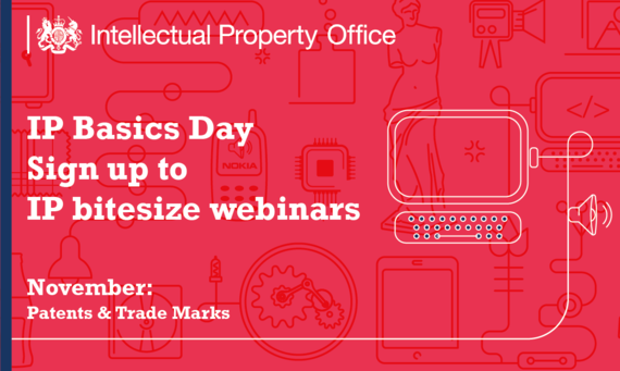 IP Basics webinars day, 25 November, trade marks and patents