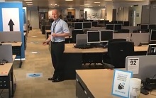 Manchester COVID-19 secure compliant office