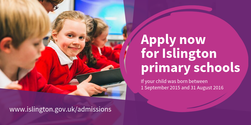Primary admissions 2019