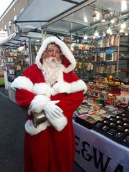 Santa in Chapel portrait