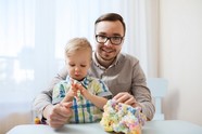 [stock image] Dad with son