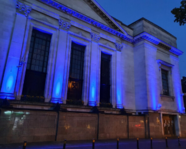 Town Hall blue